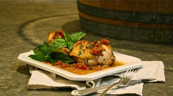 Chardonnay-Braised Chicken